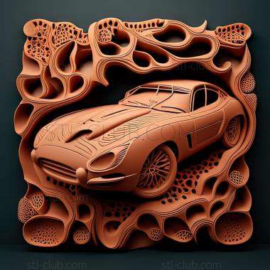 3D мадэль Jaguar E type (STL)